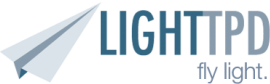 Powered by lighttpd